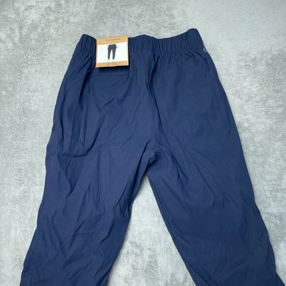 Eddie Bauer Women's 8 Fleece Lined Activewear Pants Navy H1012 - Picture 6 of 11